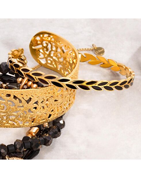 Bracelet Jonc Noguelia noir