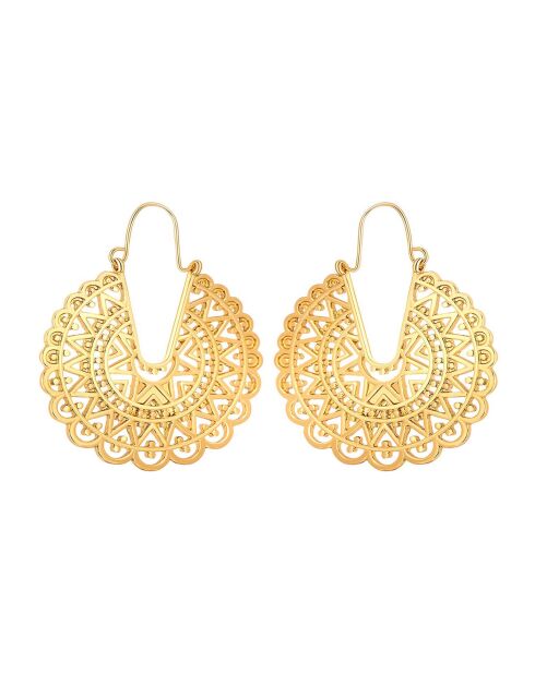 Boucles d'oreilles Andalou dorées