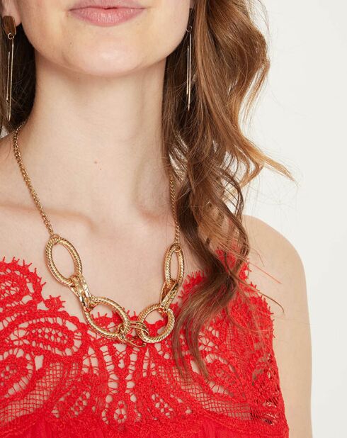 Top rosso mattone Liv