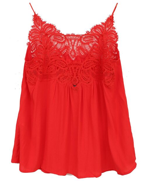 Top rosso mattone Liv