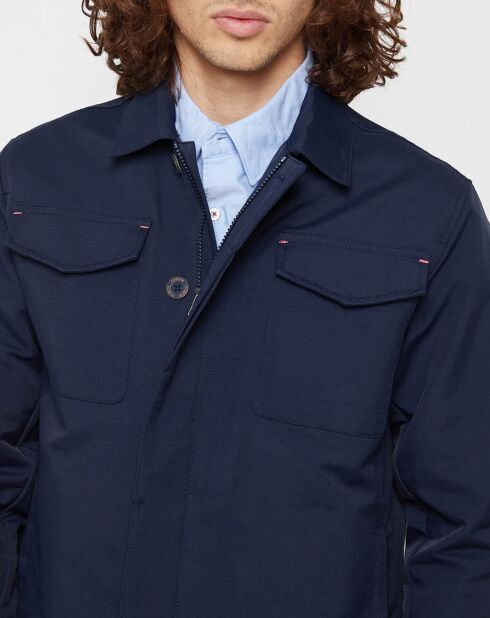 Parka Jakuta Twill Military bleu marine