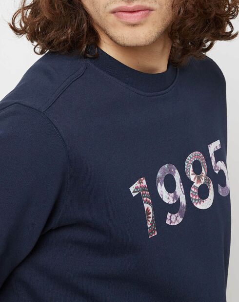 Sweat Sparte 1985 Liberty bleu marine