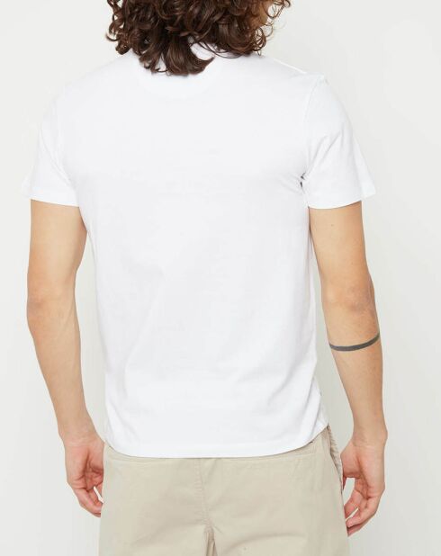 Tims T-shirt met witte zeefdruk