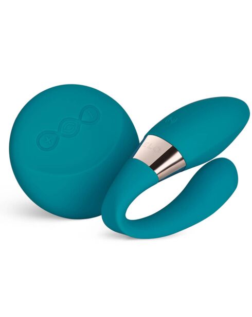 Vibromasseur pour couple Duo Tiani bleu