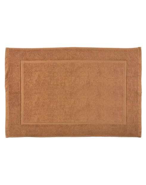 Tapis de bain camel - 50x80 cm