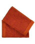 2 Serviettes invité coquelicot - 50x30 cm