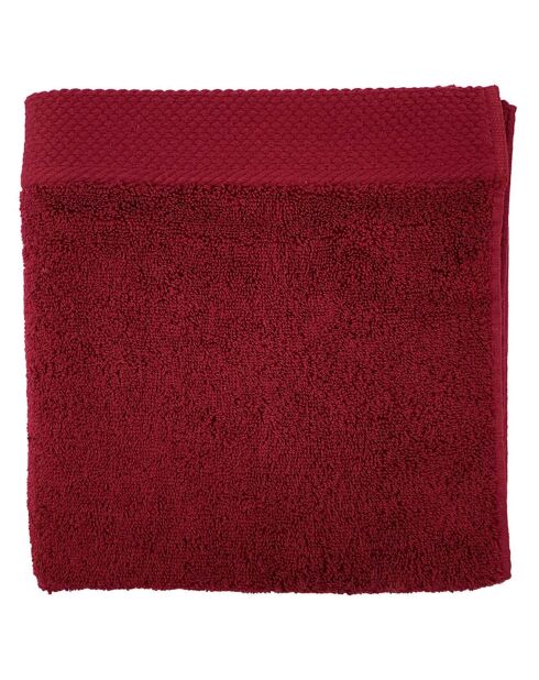 Serviette de toilette cerise - 50x100 cm