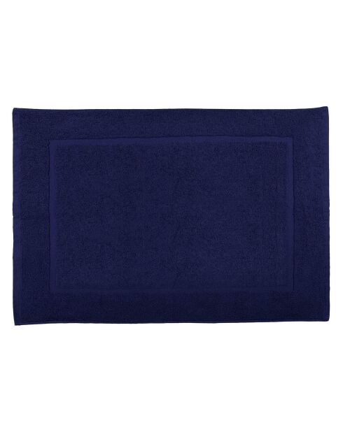 Alfombra de baño azul marino - 50x80 cm