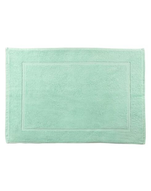 Alfombra de baño color menta - 50x80 cm