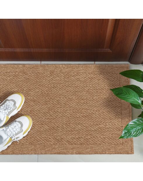 Tapis aspect Jute Naturel beige - 160x230 cm