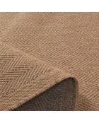Tapis aspect Jute Naturel beige - 200x290 cm