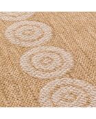 Tapis aspect Jute Naturel blanc - 160x230 cm
