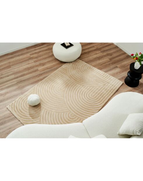 Tapis Bianca 157 beige - 200x290 cm