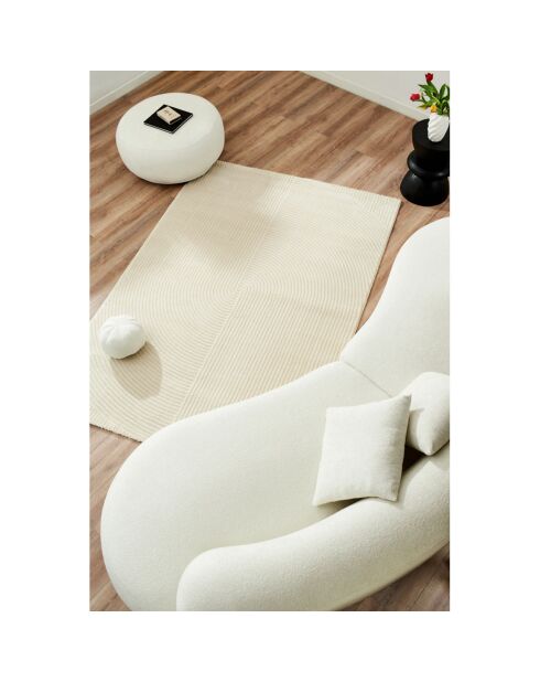 Tapis Bianca 159 crème - 120x160 cm