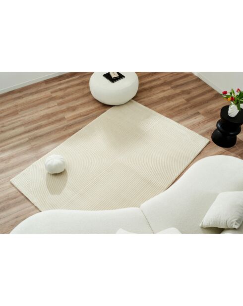 Tapis Bianca 159 crème - 200x290 cm