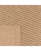 Tapis aspect Jute Naturel marron - 80x150 cm