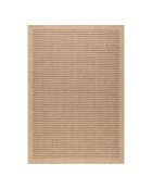Tapis aspect Jute Naturel marron - 120x170 cm
