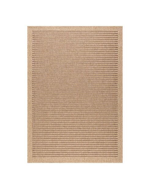Tapis aspect Jute Naturel marron - 120x170 cm