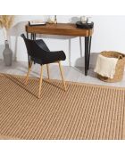 Tapis aspect Jute Naturel marron - 120x170 cm