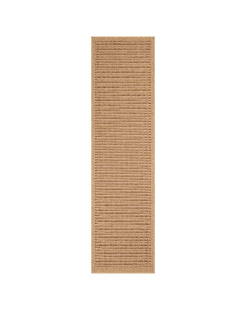 Tapis aspect Jute Naturel blanc - 120x170 cm