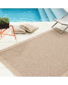 Tapis aspect Jute Naturel marron - 80x300 cm