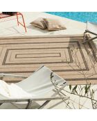 Tapis aspect Jute Naturel - 200x290 cm