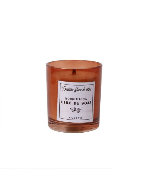 Bougie parfumée fleur de coton - 1 mèche 24h