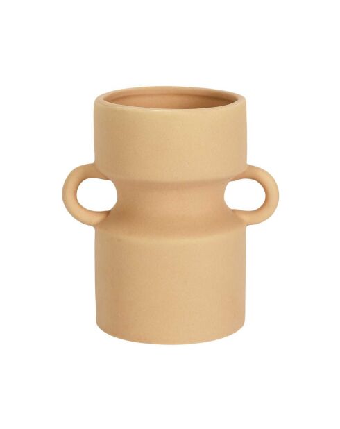 Vase anse céramique nude Arty nude - 14.5x15.5x10 cm
