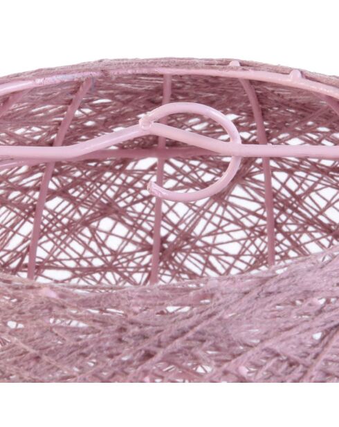 Suspension intérieur rose - D.30 cm