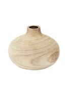 Vase ruche Bancoulier natural - 20.7x14.5x20.7 cm