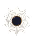 Miroir soleil doré - D.66 cm