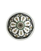 6 Coupelles mandala vertes - D.15.5 cm