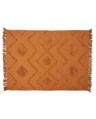 Tapis ethnique Tufte orange - 120x170 cm