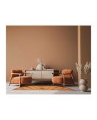 Tapis ethnique Tufte orange - 120x170 cm