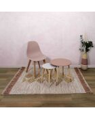 Tapis nude imprimé marron - 120x170 cm