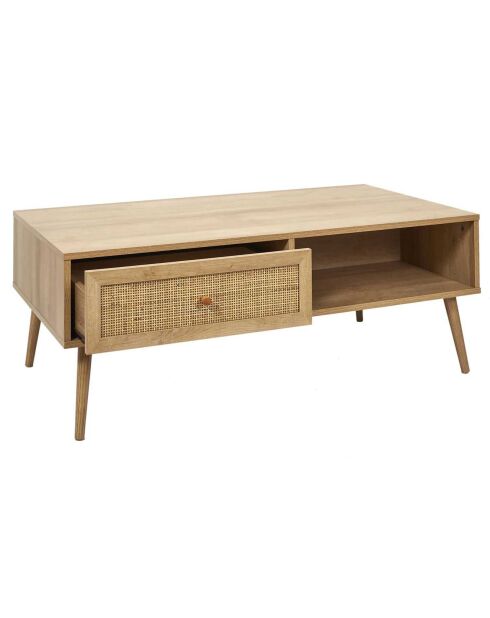 Table basse Bali marron - 110x41.4x59 cm