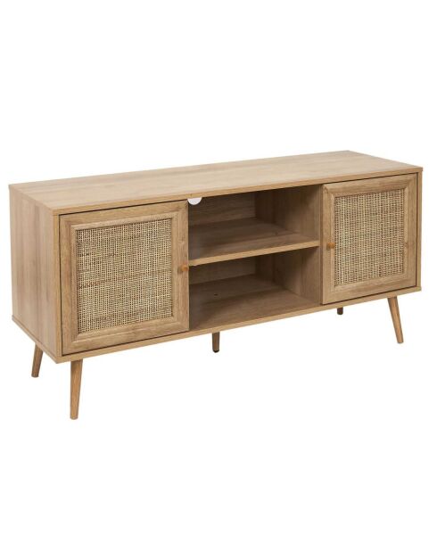 Meuble TV Bali marron - 115x56.5x39 cm
