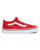 Sneakers en Velours de Cuir & Textile UY Old Skool rouge