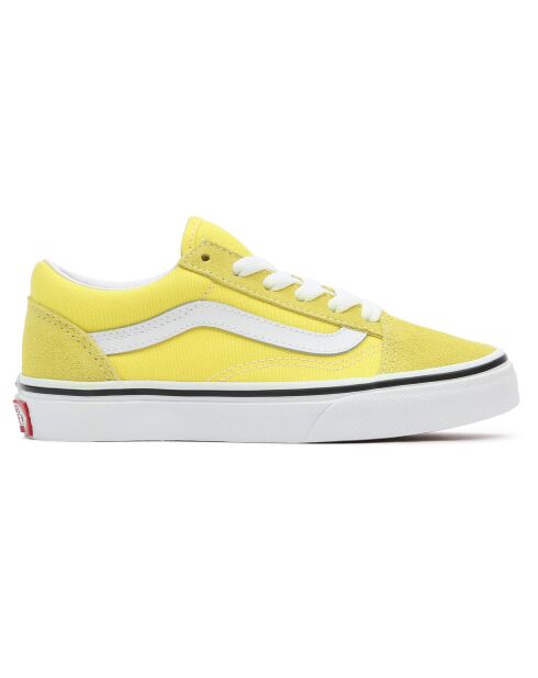 Sneakers en Velours de Cuir & Textile UY Old Skool jaunes