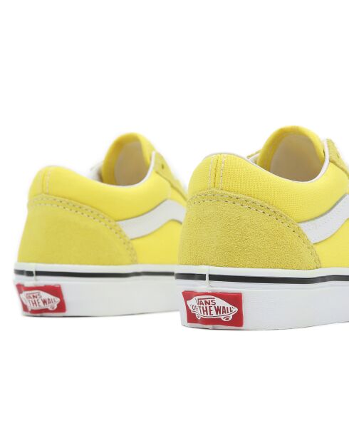 Sneakers en Velours de Cuir & Textile UY Old Skool jaunes