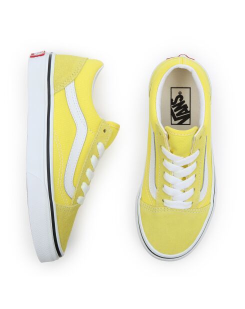 Sneakers en Velours de Cuir & Textile UY Old Skool jaunes