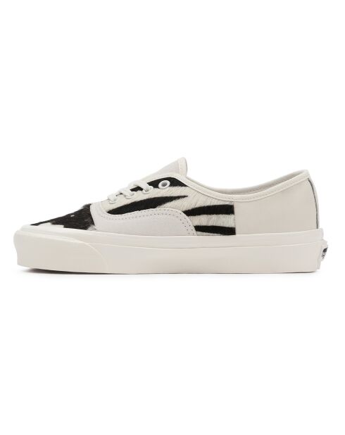 Sneakers en Cuir Authentic 44 DX PW écru/noir