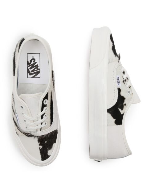 Sneakers en Cuir Authentic 44 DX PW écru/noir