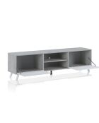 Meuble TV smart blanc - 49x180x40 cm