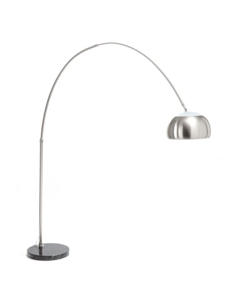 Lampadaire à arc demo chrome - 45x5.5x220-190cm