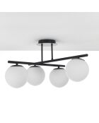 Lustre galaxy noir noir/blanc - 60x60 cm