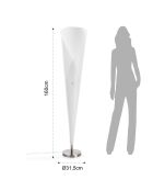 Lampe de table juko blanche - 31.5x160 cm