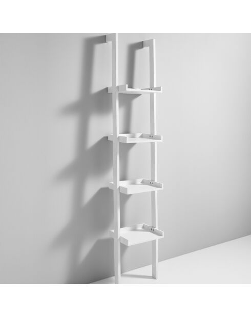 Bibliothèque little kross blanche - 180x36.5x34 cm