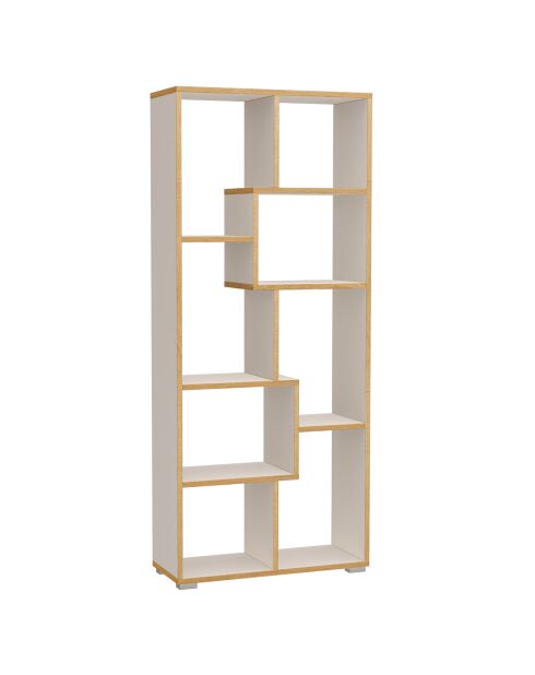 Bibliothèque randoma chêne - 160x69x27.5 cm