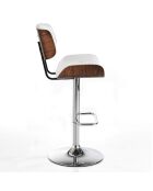 Tabouret uppsala blanc - 95/115x51x55cm